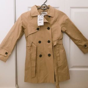Zara Basic Belted Trench Coat